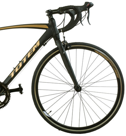 BICICLETA DE RUTA TOTEM SINCLAIR 700*52 NEGRO CAFE