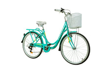BICICLETA TOTEM CITY DAMA ARO 26 TURQUESA