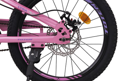 BICICLETA TOTEM MTB ARO 20 MODELO LYRA ROSADA