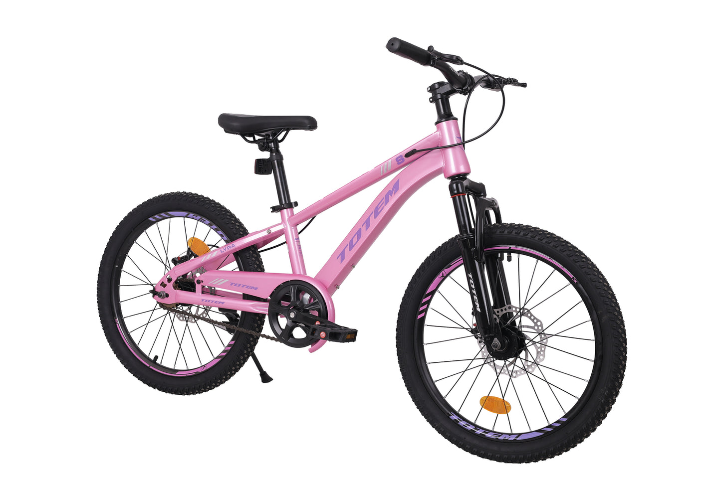BICICLETA TOTEM MTB ARO 20 MODELO LYRA ROSADA