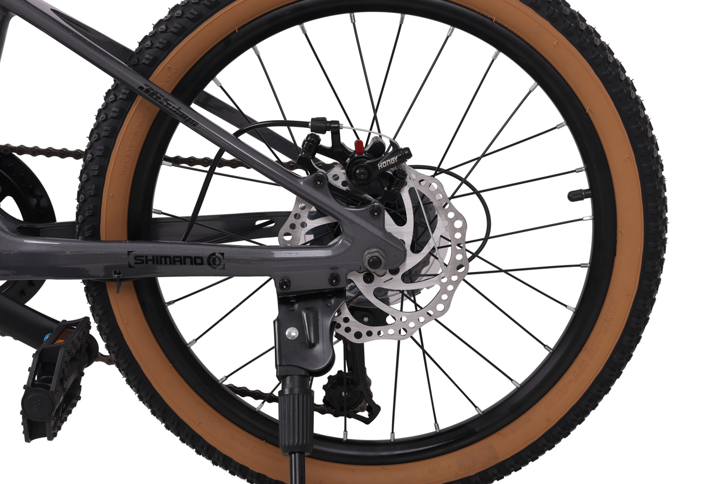 BICICLETA TOTEM MTB ARO 20 MODELO SPARK MAGNESIO Gris