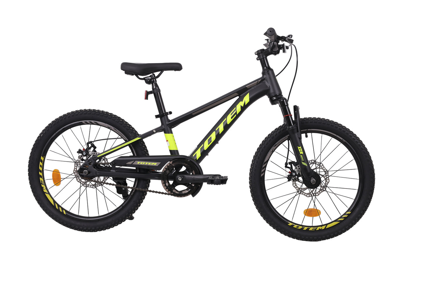 BICICLETA TOTEM MTB ARO 20 MODELO QUEST NEGRO