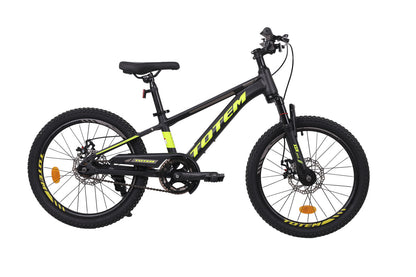 BICICLETA TOTEM MTB ARO 20 MODELO QUEST NEGRO