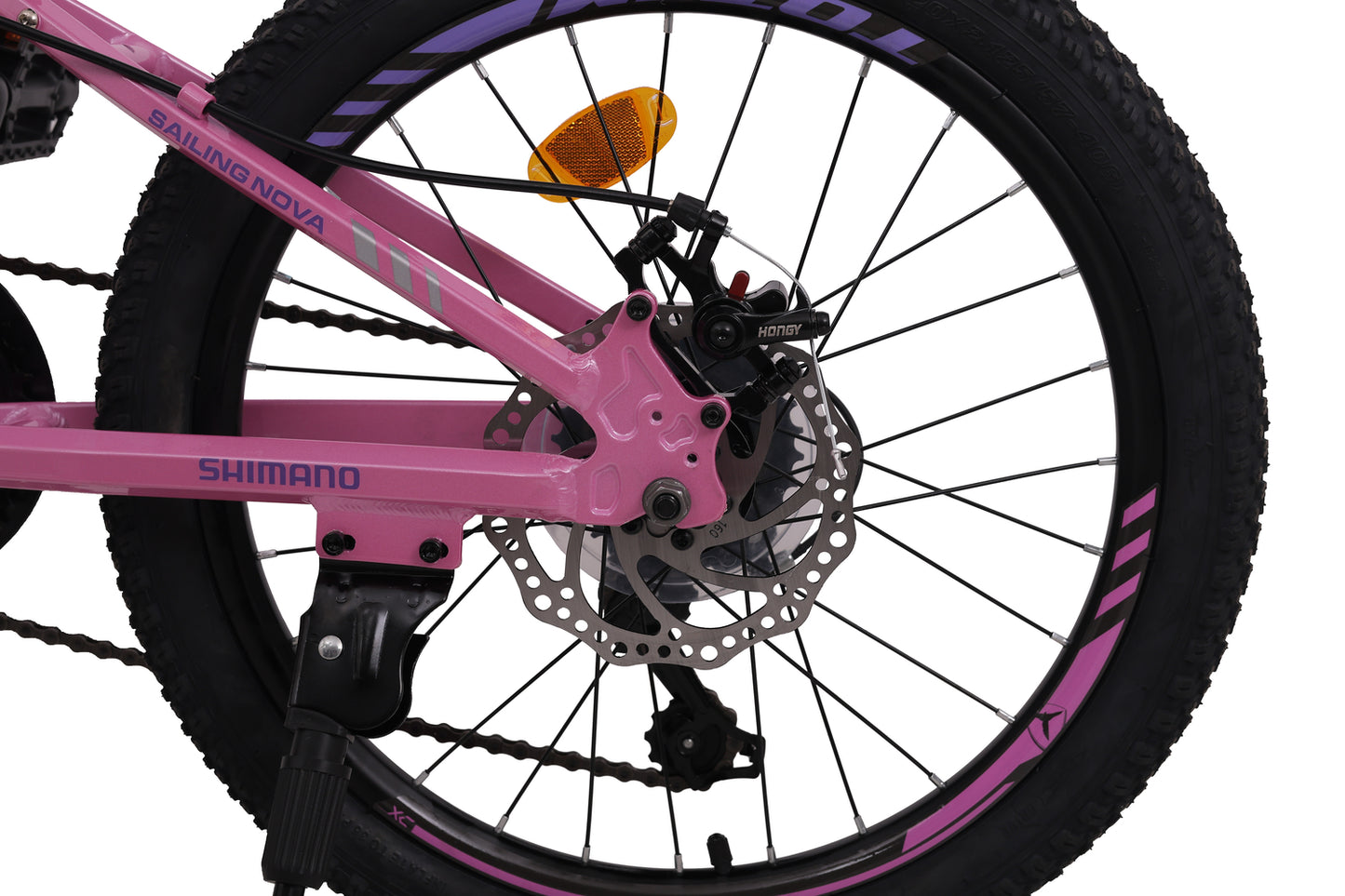 BICICLETA TOTEM MTB ARO 20 MODELO SAILING ROSADO