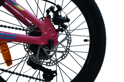 BICICLETA TOTEM MTB ARO 20 MODELO ELISE ROSADA