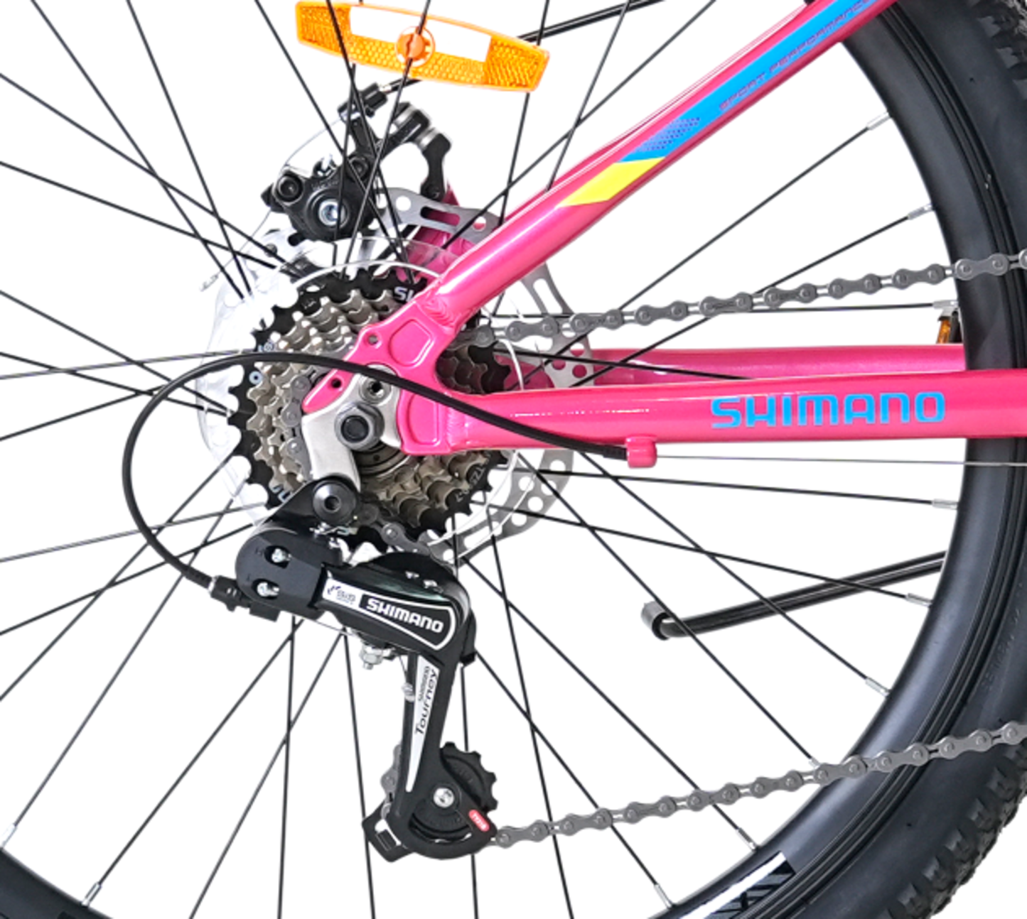 BICICLETA TOTEM MTB ARO 24 MODELO SITARA ROSADO