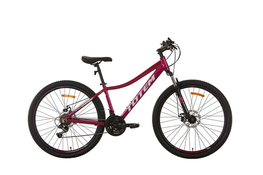 BICICLETA TOTEM MTB ARO 27.5*17 SKYBLUE COLOR FUCSIA