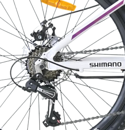 BICICLETA TOTEM MTB ARO 24 MODELO SITARA BLANCO