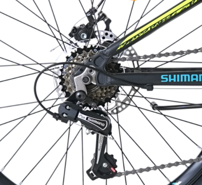 BICICLETA TOTEM MTB ARO 24 MODELO ATLANTIS NEGRO