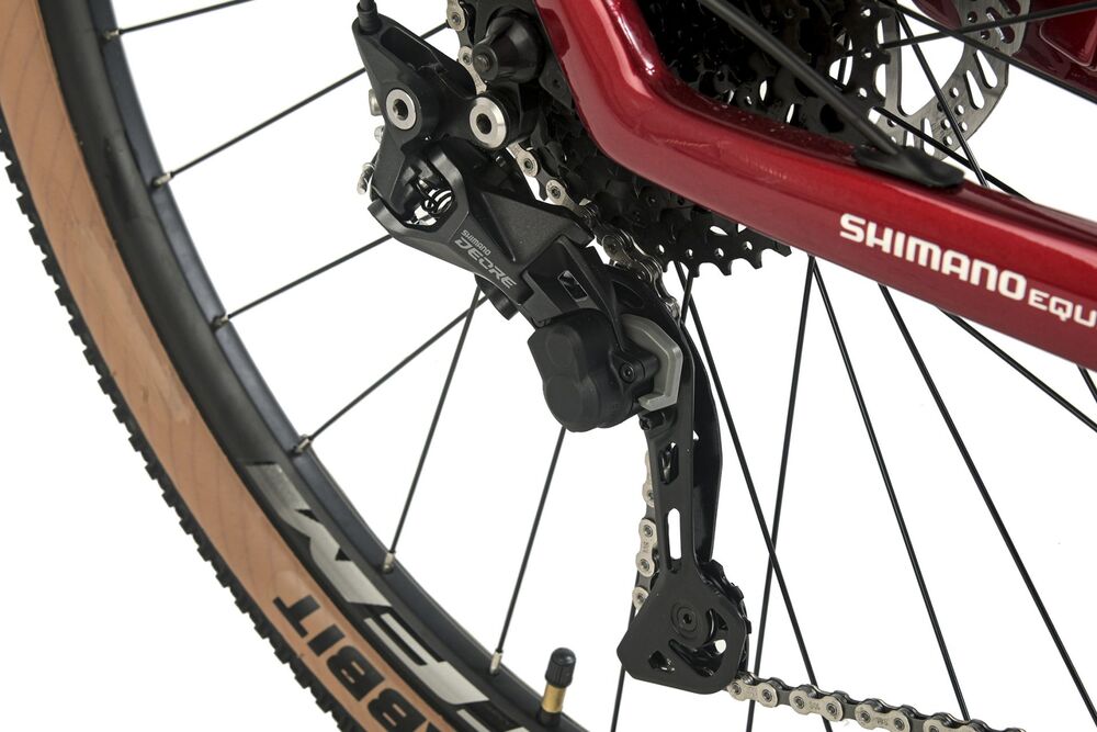 BICICLETA TOTEM MTB CARBONO PEGASUS ARO 29X16 ROJO