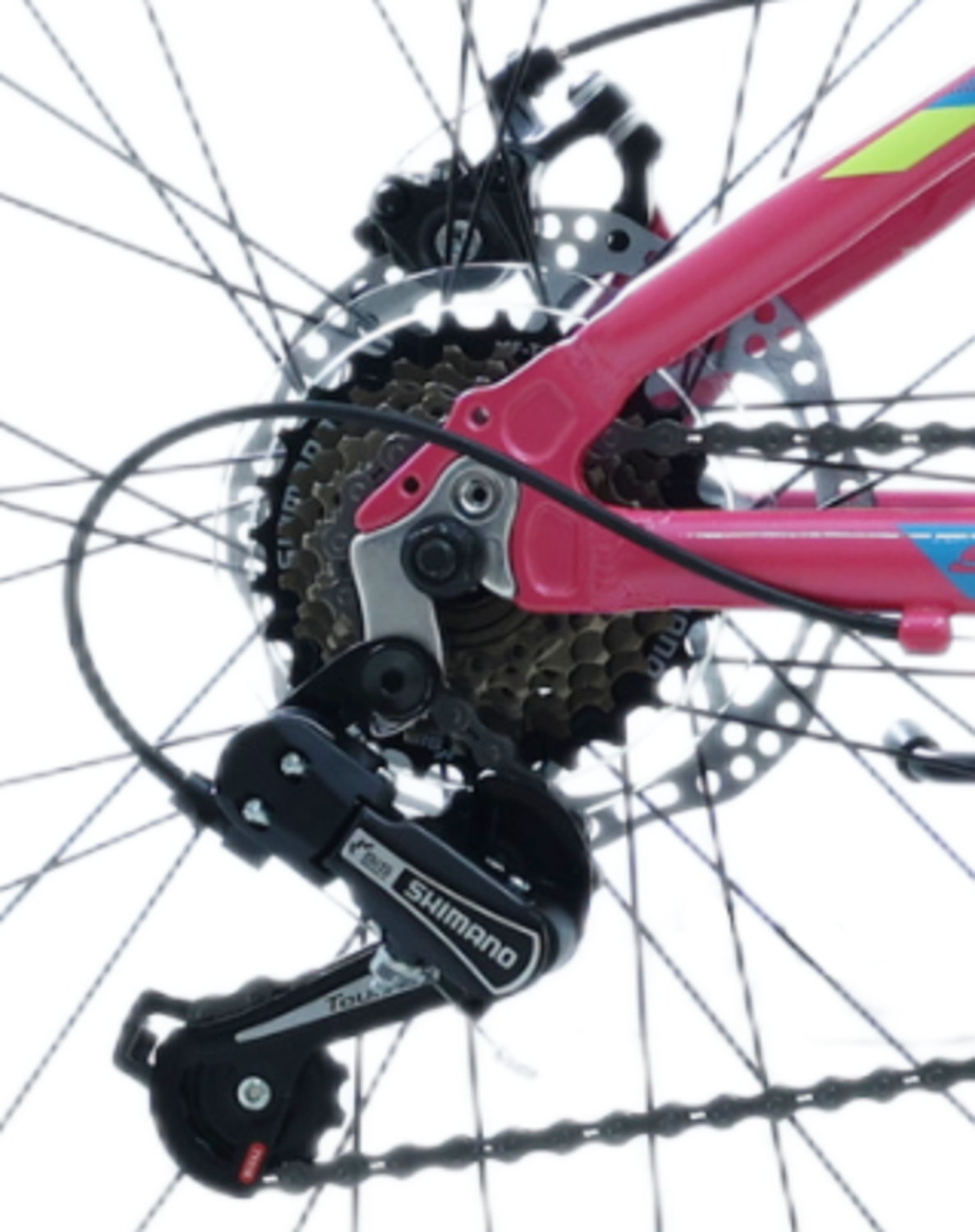 BICICLETA TOTEM MTB ARO 24 MODELO SITARA ROSADO
