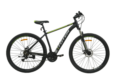 BICICLETA TOTEM MTB W860 ARO 29 TALLA 19 NEGRO VERDE