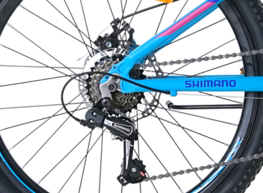 BICICLETA TOTEM MTB ARO 24 MODELO SITARA CELESTE