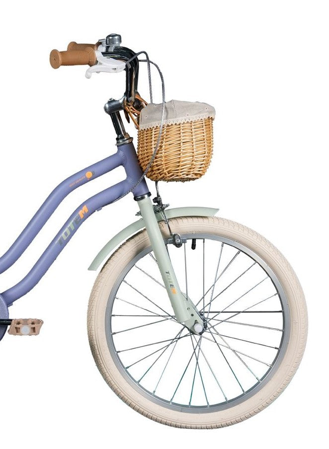 BICICLETA TOTEM INFANTIL VINTAGE ARO 20 ANNIE MORADO
