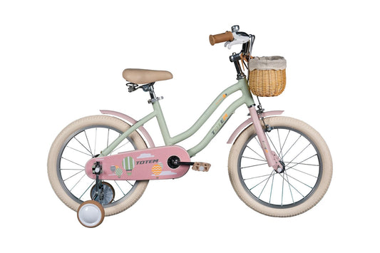 BICICLETA TOTEM INFANTIL VINTAGE ARO 20 ANNIE VERDE
