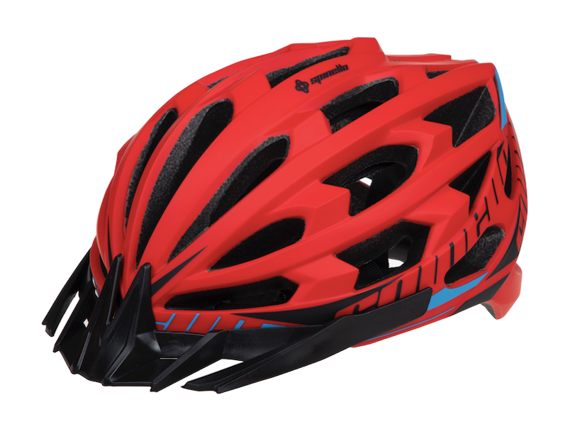 Casco De Bicicleta MTB Spinello KS29 Talla L-X Rojo