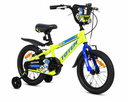 BICICLETA TOTEM INFANTIL  ARO 16 ELECTRON COLOR AMARILLO