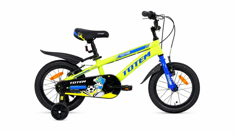 BICICLETA TOTEM INFANTIL  ARO 16 ELECTRON COLOR AMARILLO