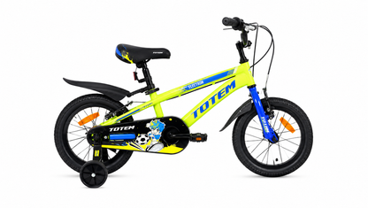 BICICLETA TOTEM INFANTIL  ARO 16 ELECTRON COLOR AMARILLO