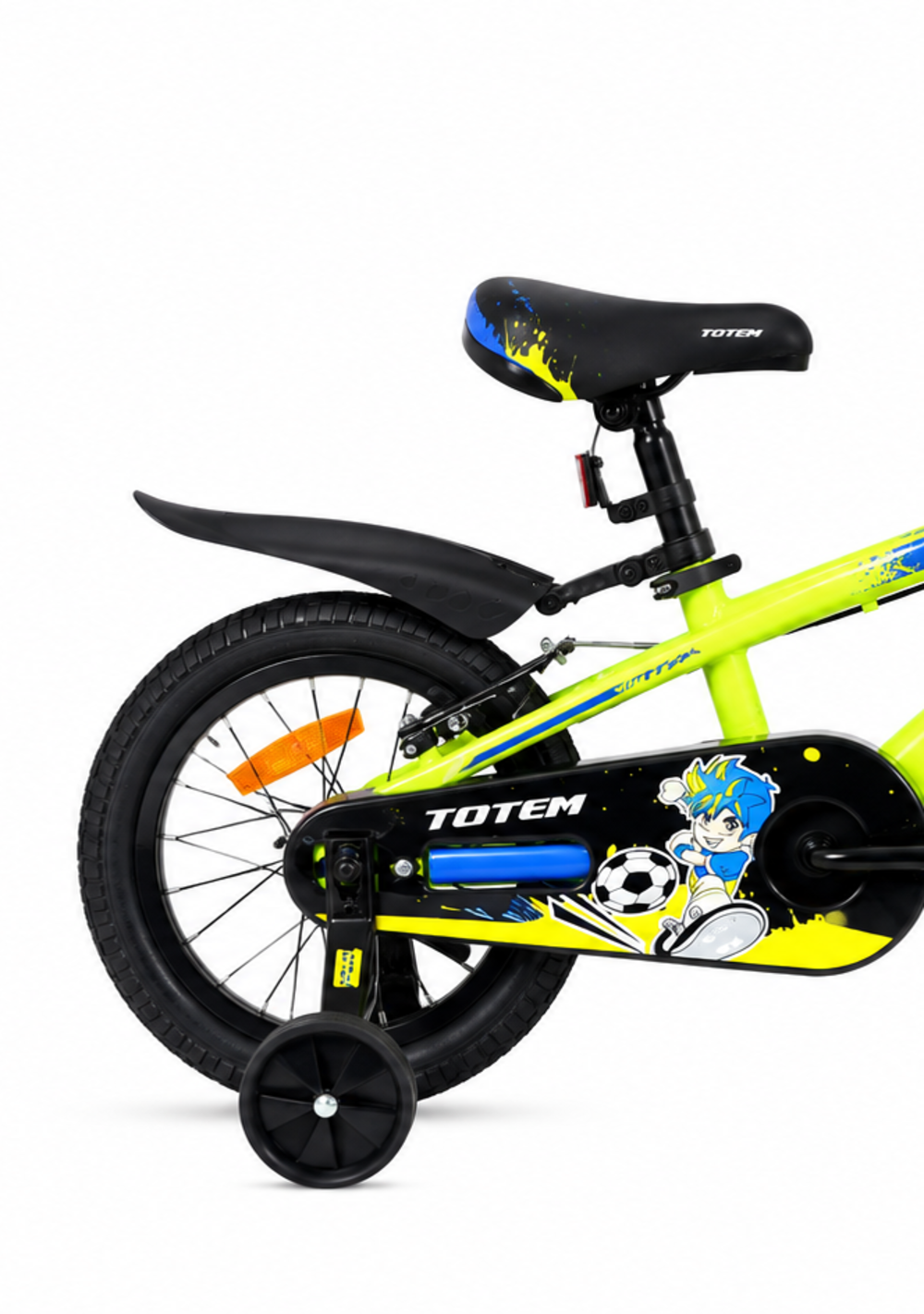 BICICLETA TOTEM INFANTIL  ARO 16 ELECTRON COLOR AMARILLO
