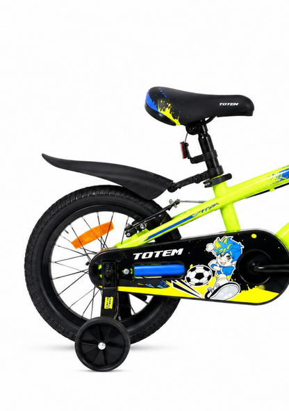 BICICLETA TOTEM INFANTIL  ARO 16 ELECTRON COLOR AMARILLO