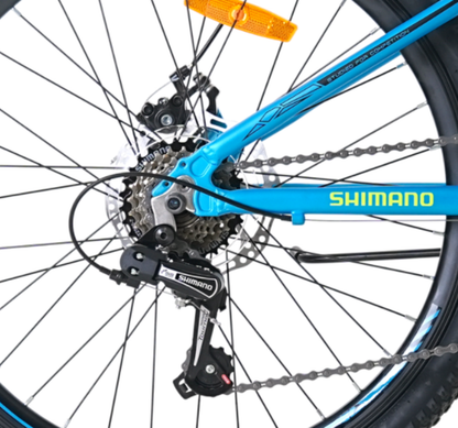 BICICLETA TOTEM MTB ARO 24 MODELO ATLANTIS AZUL CAMALEON