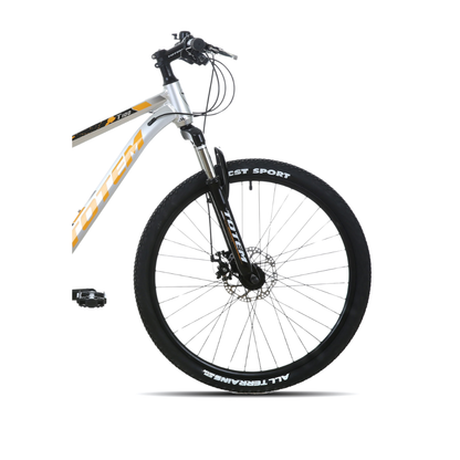 BICICLETA TOTEM MTB ARO 26  MODELO T100 COLOR PLATEADO