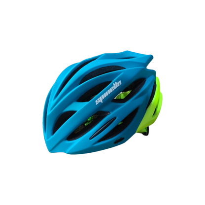 Casco De Bicicleta MTB Spinello HB31 Talla L-XL Azul Amarill