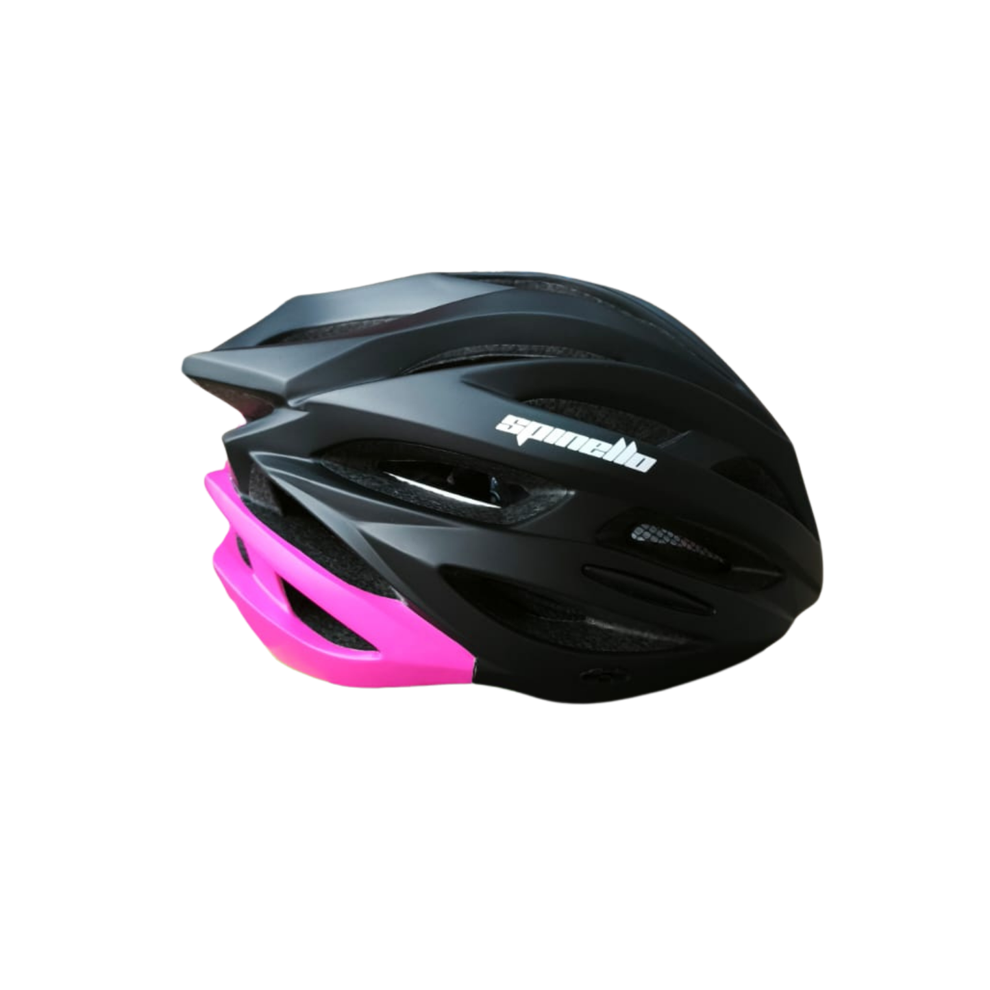 Casco De Bicicleta MTB Spinello HB31 Talla S-M Negro/Rosa