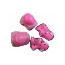 SET DE PROTECCION INFANTIL RODILLERAS Y CODERAS ROSADO