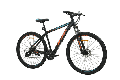 BICICLETA TOTEM W790 MTB ARO 29 TALLA 17 NEGRO CON NARANJA