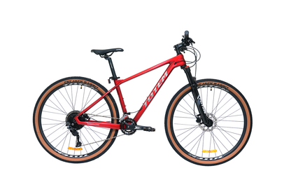 BICICLETA TOTEM MTB CARBONO PEGASUS ARO 29X16 ROJO