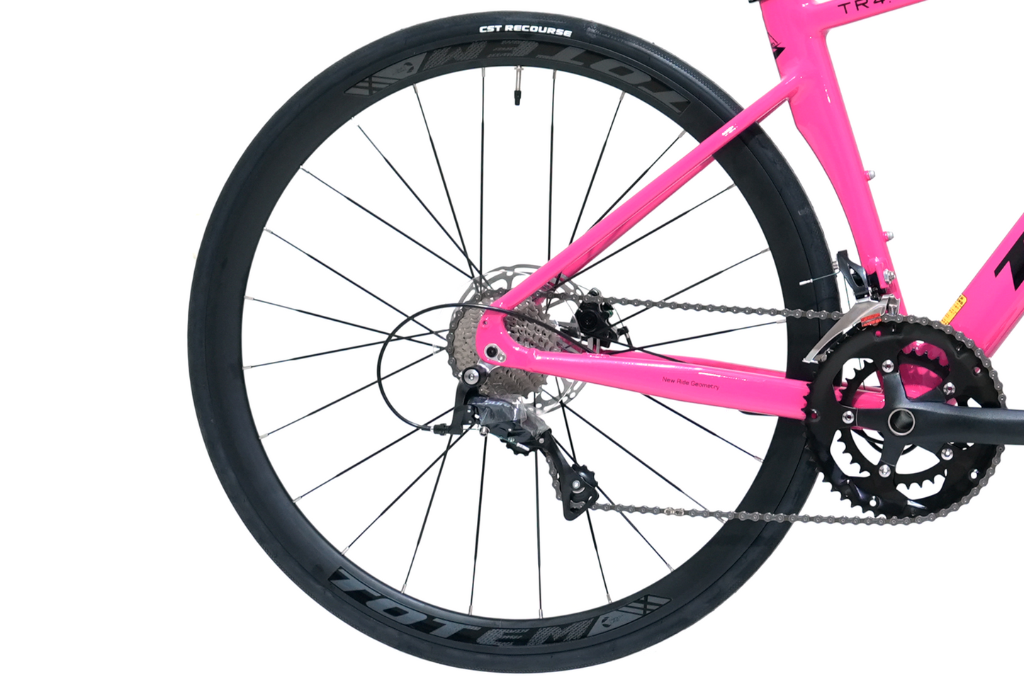 BICICLETA DE RUTA TOTEM TR 4.0 700X46 ROSADO