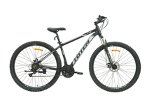 BICICLETA TOTEM MTB W760 ARO 29 TALLA 17 NEGRO CON GRIS