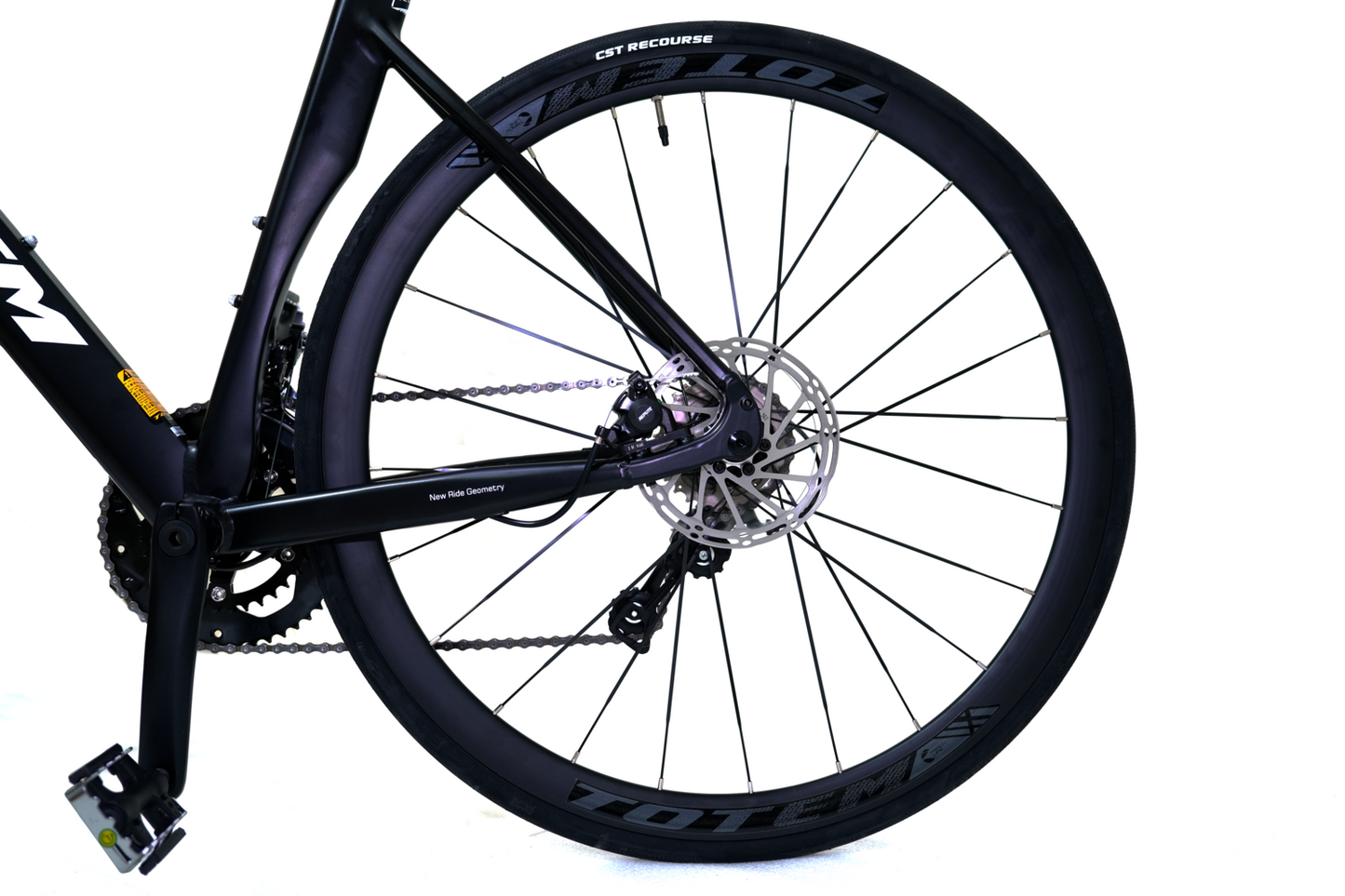 BICICLETA DE RUTA TOTEM TR 4.0 700X52 NEGRO