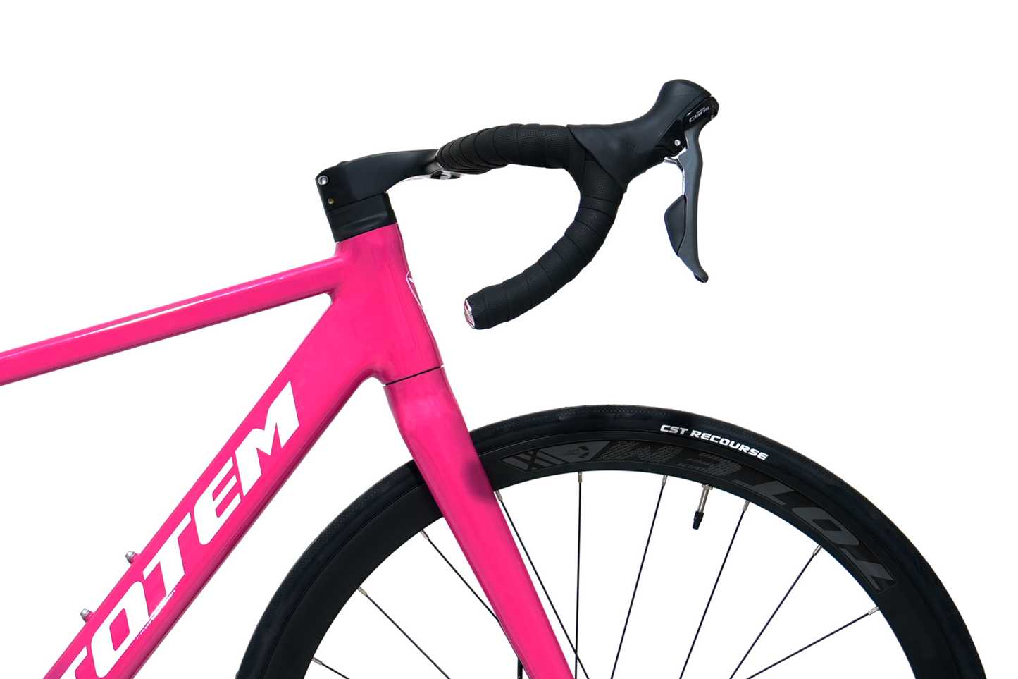 BICICLETA DE RUTA TOTEM TR 3.0 700X46 ROSADO