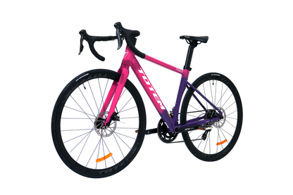 BICICLETA DE RUTA TOTEM TR 3.0 700X46 ROSADO
