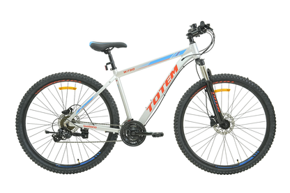 BICICLETA TOTEM MTB W790 ARO 29 TALLA 19 COLOR PLATEADO