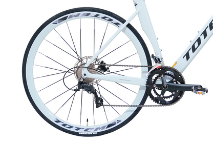 BICICLETA DE RUTA TOTEM TR 4.0 700X52 BLANCO