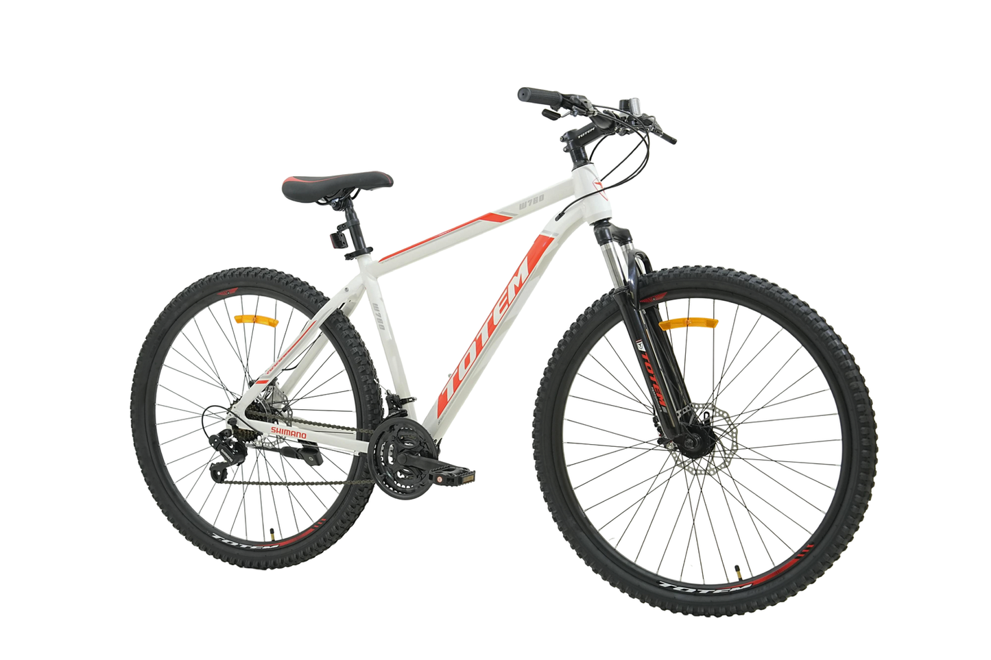 BICICLETA TOTEM MTB W760 ARO 29 TALLA 19 COLOR BLANCO