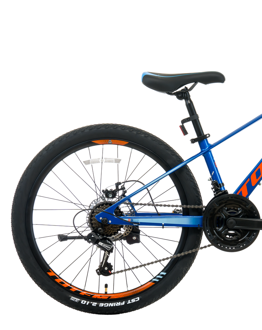 BICICLETA DE MAGNESIO TOTEM MTB ARO 24 MOD MARTIN AZUL