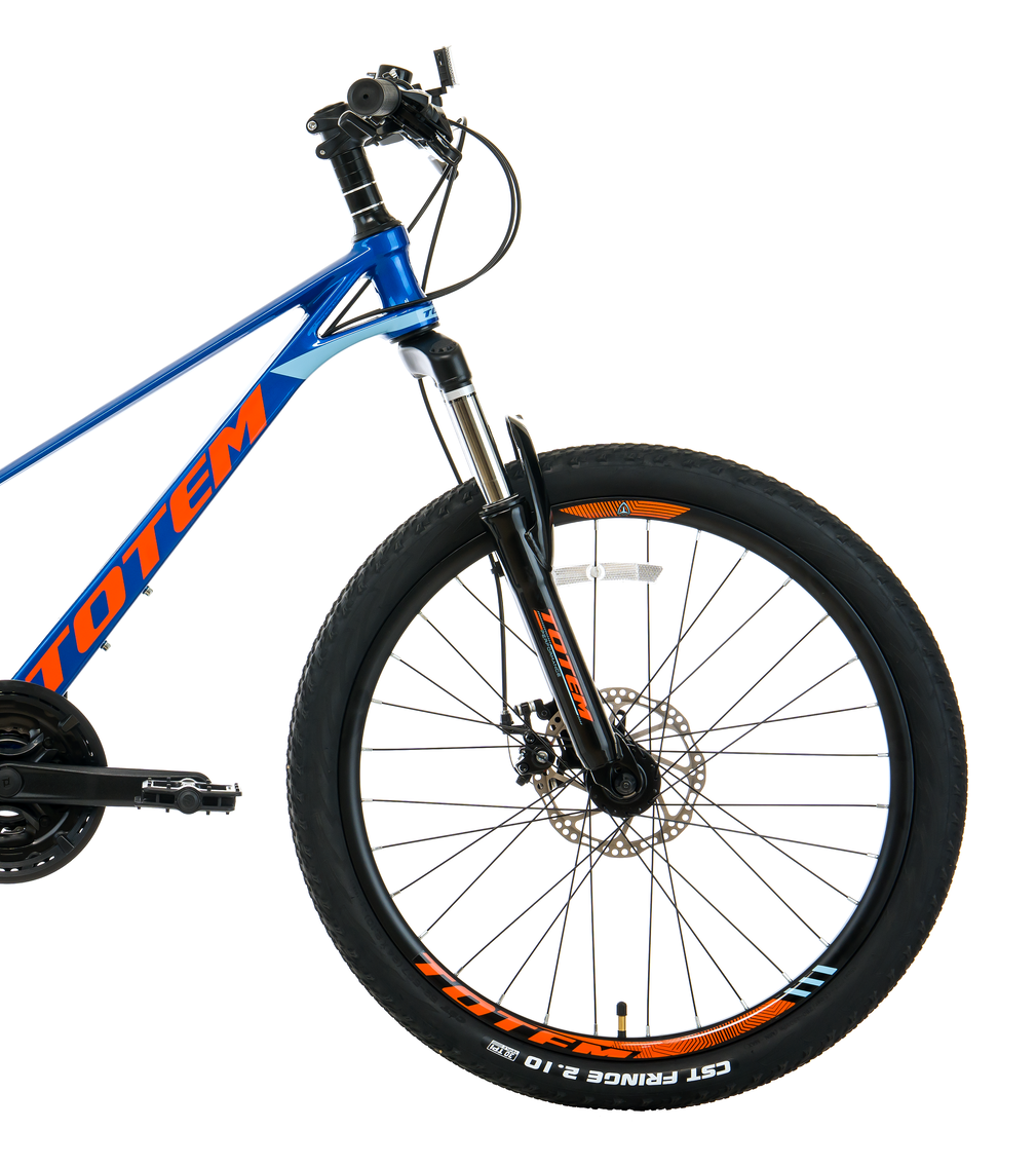 BICICLETA DE MAGNESIO TOTEM MTB ARO 24 MOD MARTIN AZUL