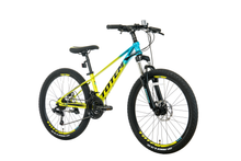 BICICLETA DE MAGNESIO TOTEM MTB ARO 24 MOD MARTIN AMARILLO