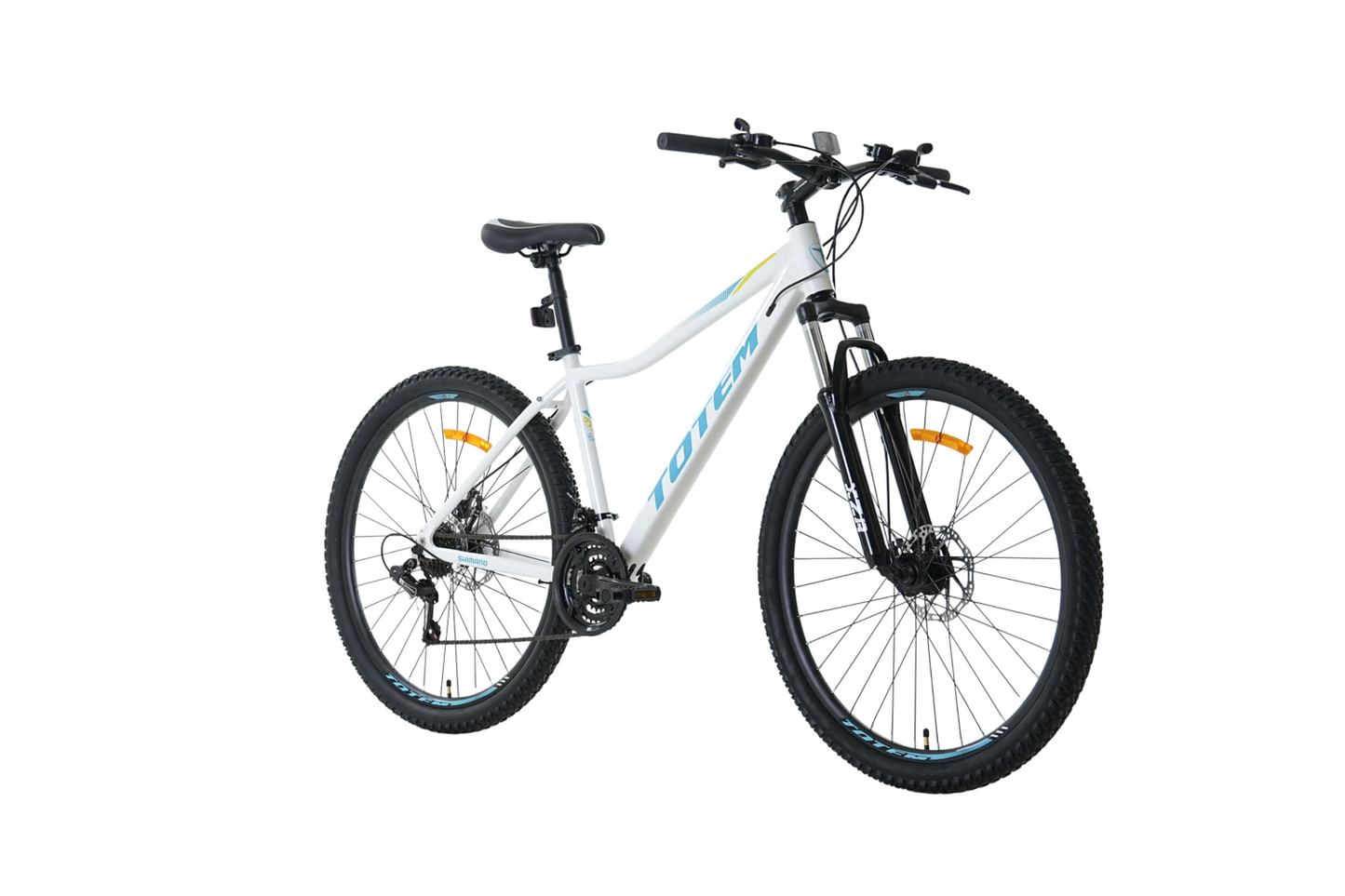 BICICLETA TOTEM MTB ARO 27.5*17 SKYBLUE COLOR BLANCO