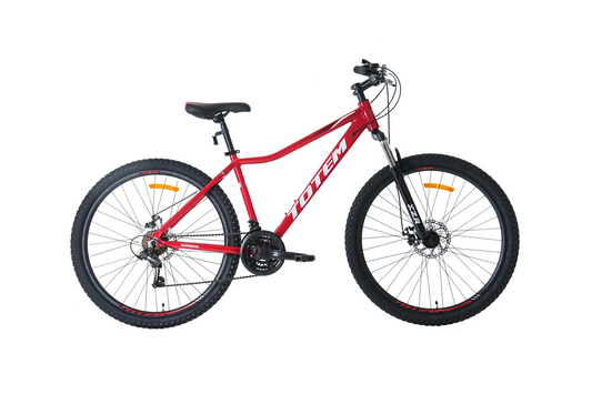 BICICLETA TOTEM MTB ARO 27.5*17 SKYBLUE COLOR ROJO