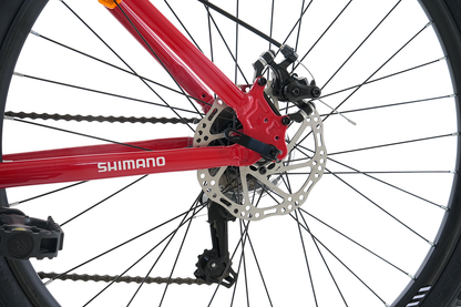 BICICLETA TOTEM MTB ARO 27.5*17 SKYBLUE COLOR ROJO