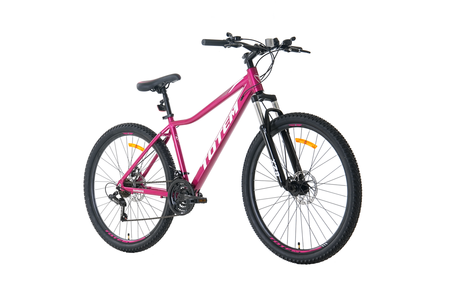 BICICLETA TOTEM MTB ARO 27.5*17 SKYBLUE COLOR FUCSIA