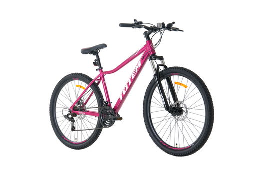 BICICLETA TOTEM MTB ARO 27.5*17 SKYBLUE COLOR FUCSIA