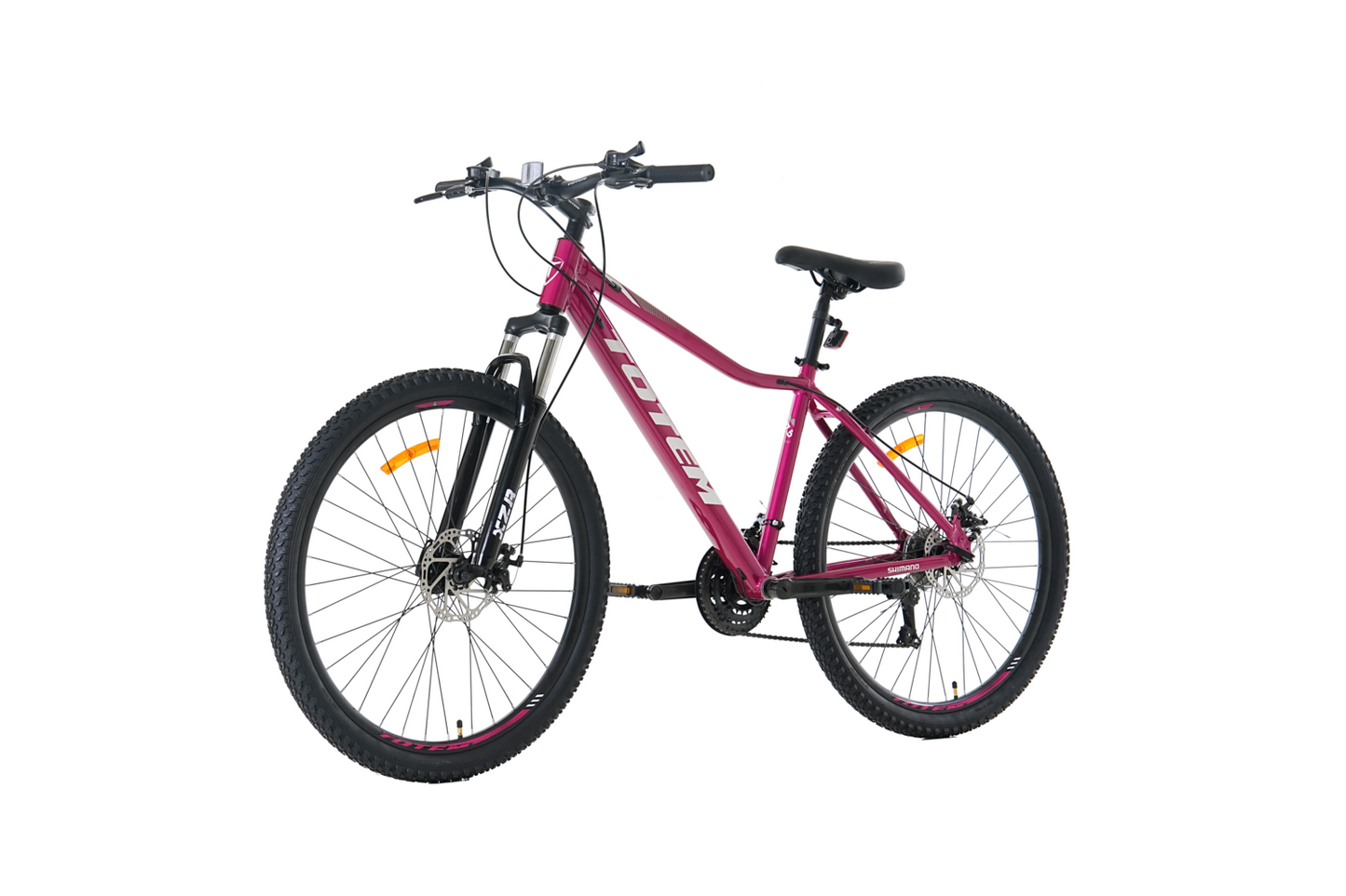 BICICLETA TOTEM MTB ARO 27.5*17 SKYBLUE COLOR FUCSIA