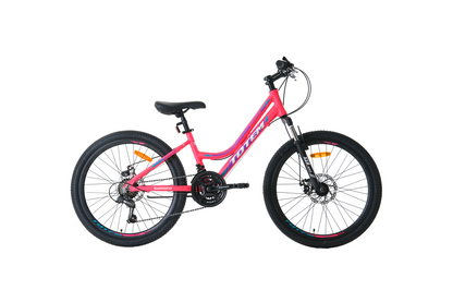 BICICLETA TOTEM MTB ARO 24 MODELO SITARA FUCSIA